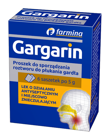 GARGARIN FARMINA proszek x 6 saszetek