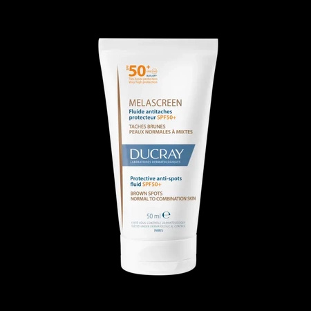 Ducray Melascreen Fluid przeciw przebarwieniom SPF50+, 50ml  DATA WAŻNOŚCI 05.2026r.
