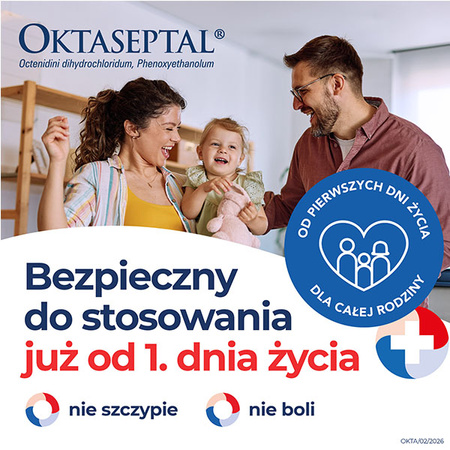 Oktaseptal – aerozol z oktenidyną do dezynfekcji i odkażania ran, 60ml