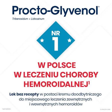 Procto-Glyvenol Krem doodbytniczy, 30g