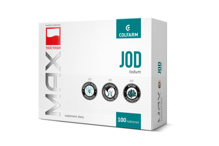 MAX JOD x 100 tabletek