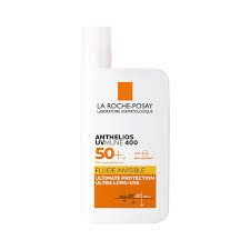 LA ROCHE-POSAY Anthelios UV Mune 400, Niewidoczny Fluid do twarzy SPF50+, 50ml