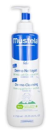 MUSTELA BEBE Żel do mycia głowy i ciała 750 ml