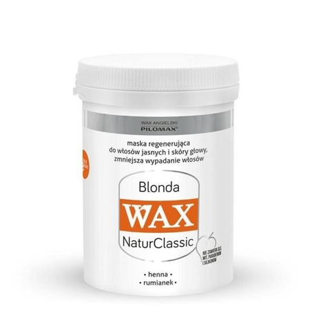 WAX NaturClassic maska regenerująca do włosów jasnych 240ml