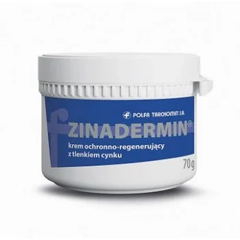 Zinadermin Krem ochronno-regenerujący z tlenkiem cynku, 70g