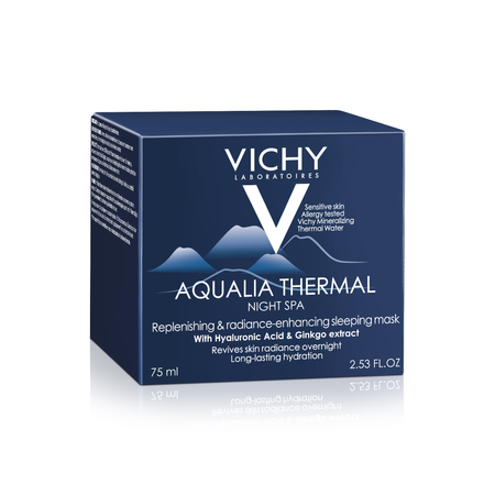 VICHY Aqualia Thermal Krem-maska na noc o działaniu nawilżającym i regenerującym 75ml