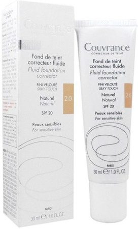 AVENE COUVRANCE Podkład korygujący we fluidzie - naturalny 30 ml