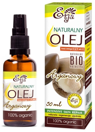 Olej Arganowy BIO - Naturalny olej do ciała Etja, 50ml