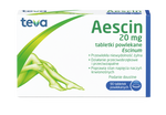 Aescin 20mg, tabletki powlekane, 90 sztuk