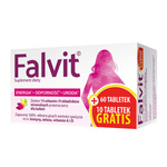 Falvit, witaminy dla kobiet, 70 tabletek (60+10)