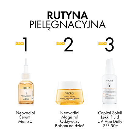 VICHY NEOVADIOL MAGISTRAL (POST-MENOPAUSE) Odżywczy, redukujący wiotczenie balsam na dzień, 50ml