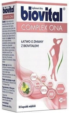 Biovital Complex ONA kapsułki, 30 sztuk