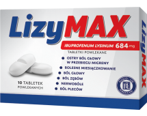 LIZYMAX 684 mg x 10 tabletek powlekanych