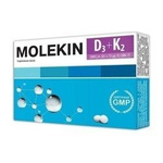 MOLEKIN D3 + K2 x 45 tabletek + 15 tabletek GRATIS