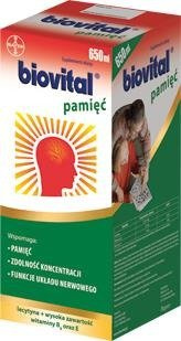 BIOVITAL PAMIĘĆ płyn 650 ml