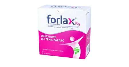 Forlax 10g Proszek do sporządzania roztworu doustnego, 20 sztuk