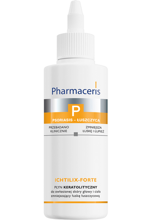 Pharmaceris P Ichtilix-Forte Płyn keratolityczny do owłosionej skóry głowy i ciała, 125ml