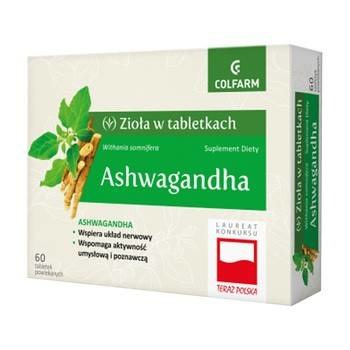 Ashwagandha Colfarm 60 tabletek powlekanych