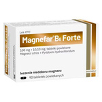 Magnefar B6 Forte tabletki powlekane, 90 sztuk