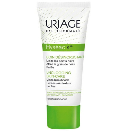 URIAGE HYSEAC K18 Krem odblokowujący pory 40 ml 