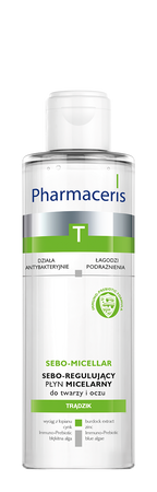 PHARMACERIS T Antybakteryjny płyn micelarny 200 ml