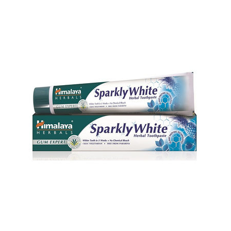 Himalaya Sparkly White Ziołowa, wybielająca pasta do zębów, 75ml