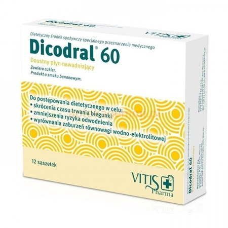 DICODRAL 60 proszek x 12 saszetek