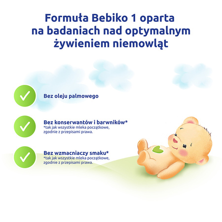 Bebiko 1 nutriFLOR EXPERT, mleko początkowe, 350g