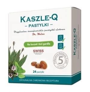 Kaszle-Q Pastylki do ssania Dr. Weiss, 24 sztuki