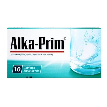 ALKA-PRIM 330 mg x 10 tabletek musujących