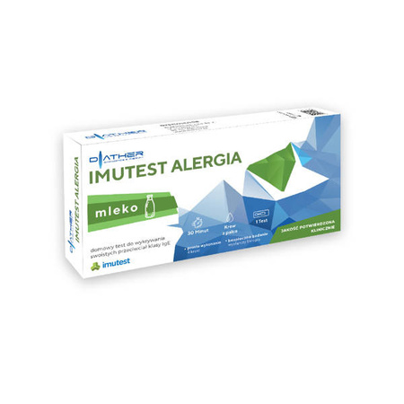 IMUTEST ALERGIA mleko 1 szt.