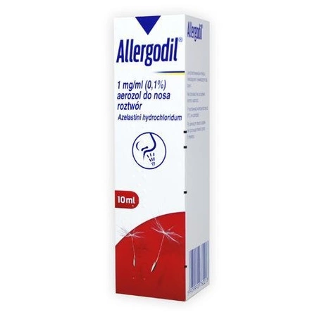 ALLERGODIL 1 mg/ml aerozol do nosa 10 ml
