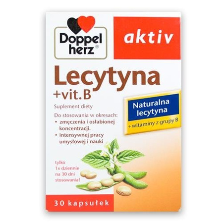 Doppelherz Aktiv Lecytyna+ Vit.B x 30