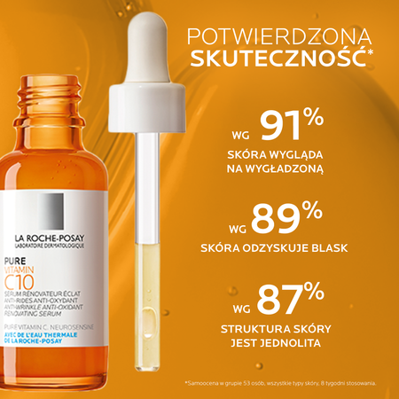 LA ROCHE-POSAY Pure Vitamin C10 Serum z witaminą C, 30ml