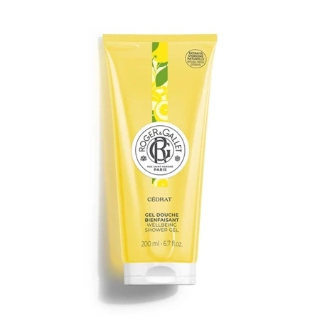 Roger&Gallet Wellbeing Cédrat, Żel pod prysznic Wellbeing z naturalnym ekstraktem z Cedratu, 200ml