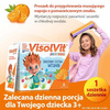 VISOLVIT JUNIOR Orange dla dzieci po 3 r.ż., musujący proszek o smaku pomarańczowym x 30 saszetek