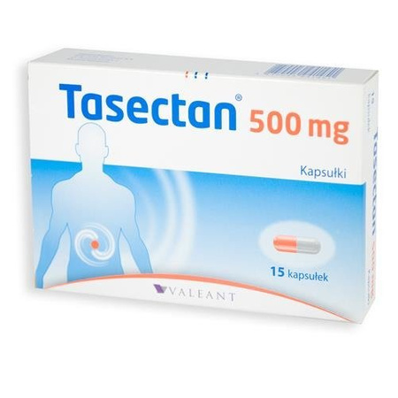 TASECTAN 500 mg x 15 kapsułek