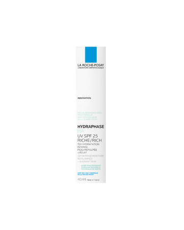 La Roche-Posay Hydraphase HA UV SPF25 Rich, Krem bogaty 40ml