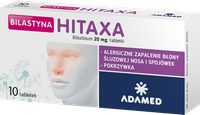 Bilastyna Hitaxa tabletki 20 mg, 10 sztuk