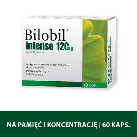 BILOBIL INTENSE 120 mg x 60 kapsułek