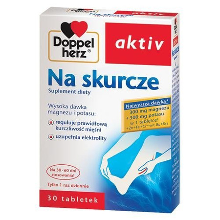 Doppelherz aktiv Na skurcze x 30 tabl.