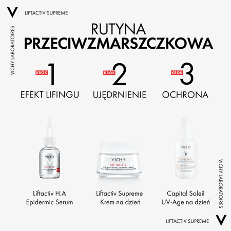 VICHY LiftActiv Supreme Krem korygujący do skóry normalnej i mieszanej, 50ml