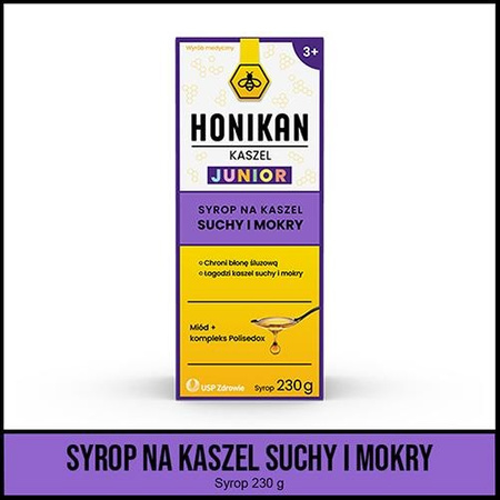 Honikan Kaszel JUNIOR syrop 230 g