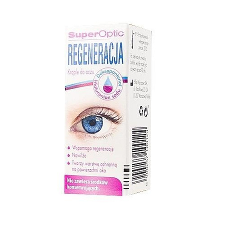SuperOptic Regeneracja krop.do oczu 5 ml