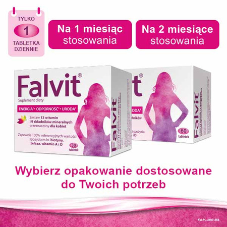 Falvit®, witaminy dla kobiet, 30 tabl.