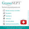GranuSEPT Roztwór do przemywania ran, spray z atomizerem, 250ml