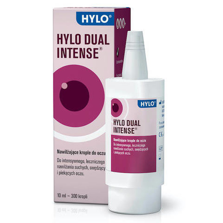 HYLO DUAL INTENSE Krople do oczu z ektoiną, 10ml