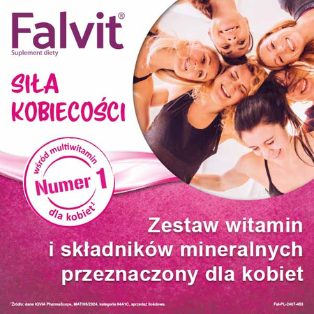 Falvit®, witaminy dla kobiet, 30 tabl.