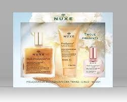 NUXE HUILE Prodigieuse Olejek z drobinkami 50ml + Olejek floral 0,33ml + Olejek pod prysznic 30ml
