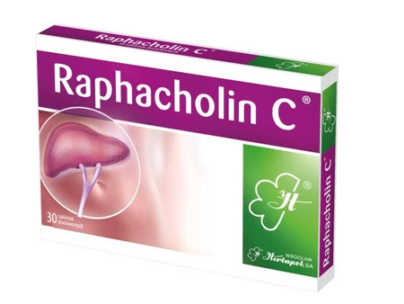 RAPHACHOLIN C x 30 tabletek drażowanych